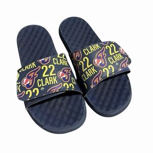 Indiana Fever Caitlin Clark Slide Sandals ISlide WNBA Size 11 Blue Unisex READ